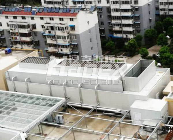 臺州時代置業熱泵機組降噪